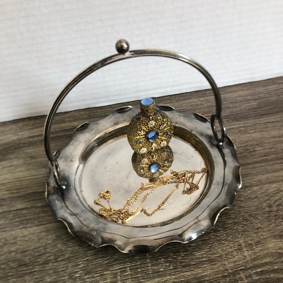 Vtg EPNS Handled Serving Tray - Picture 9 of 11